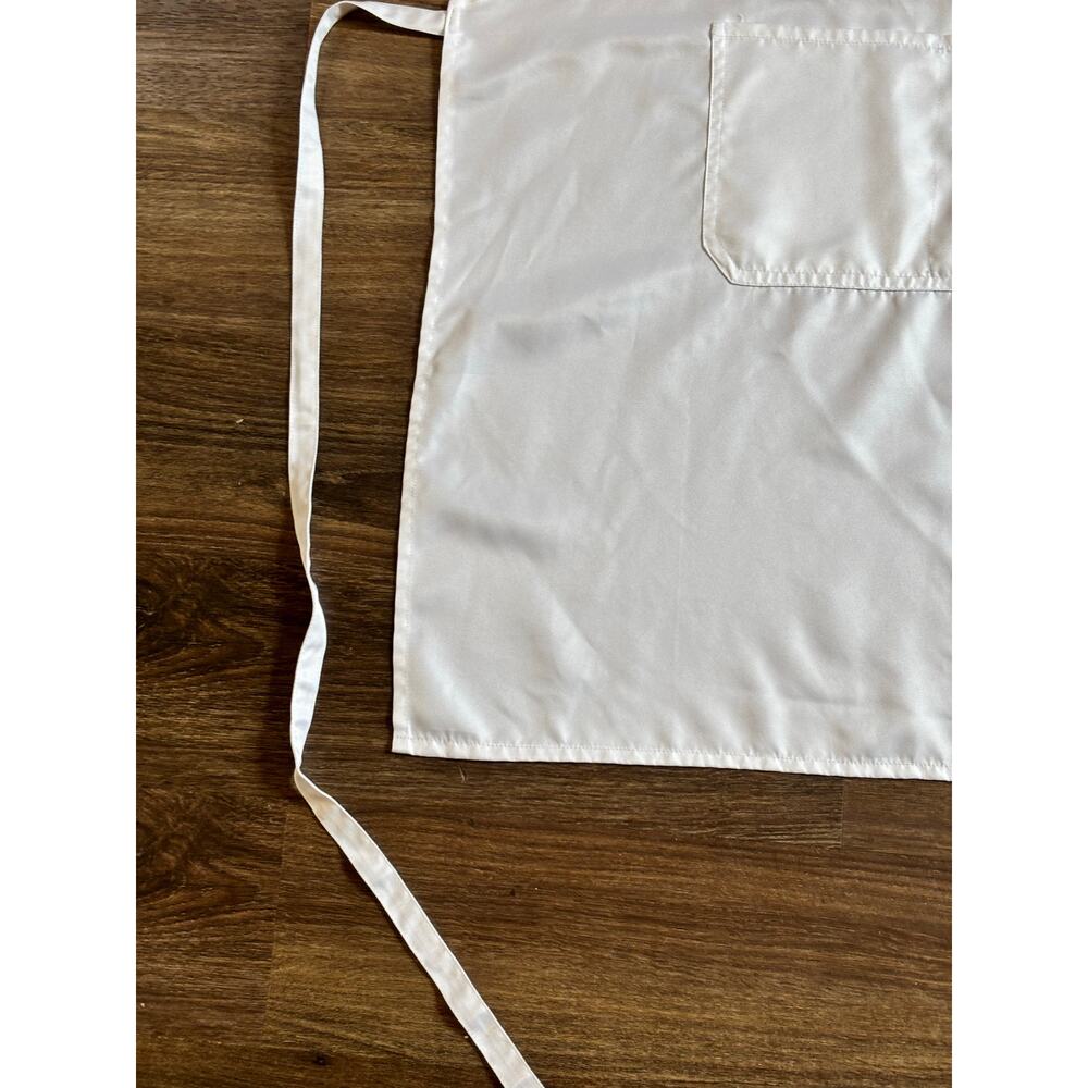 Set of Mr. and Mrs. Aprons Black White Newlywed Engagement Gift One Size - Picture 6 of 12